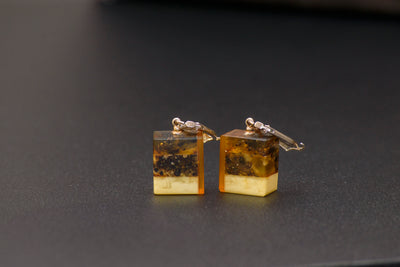 Amber Earrings