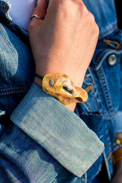 New Trendy Amber Bracelet