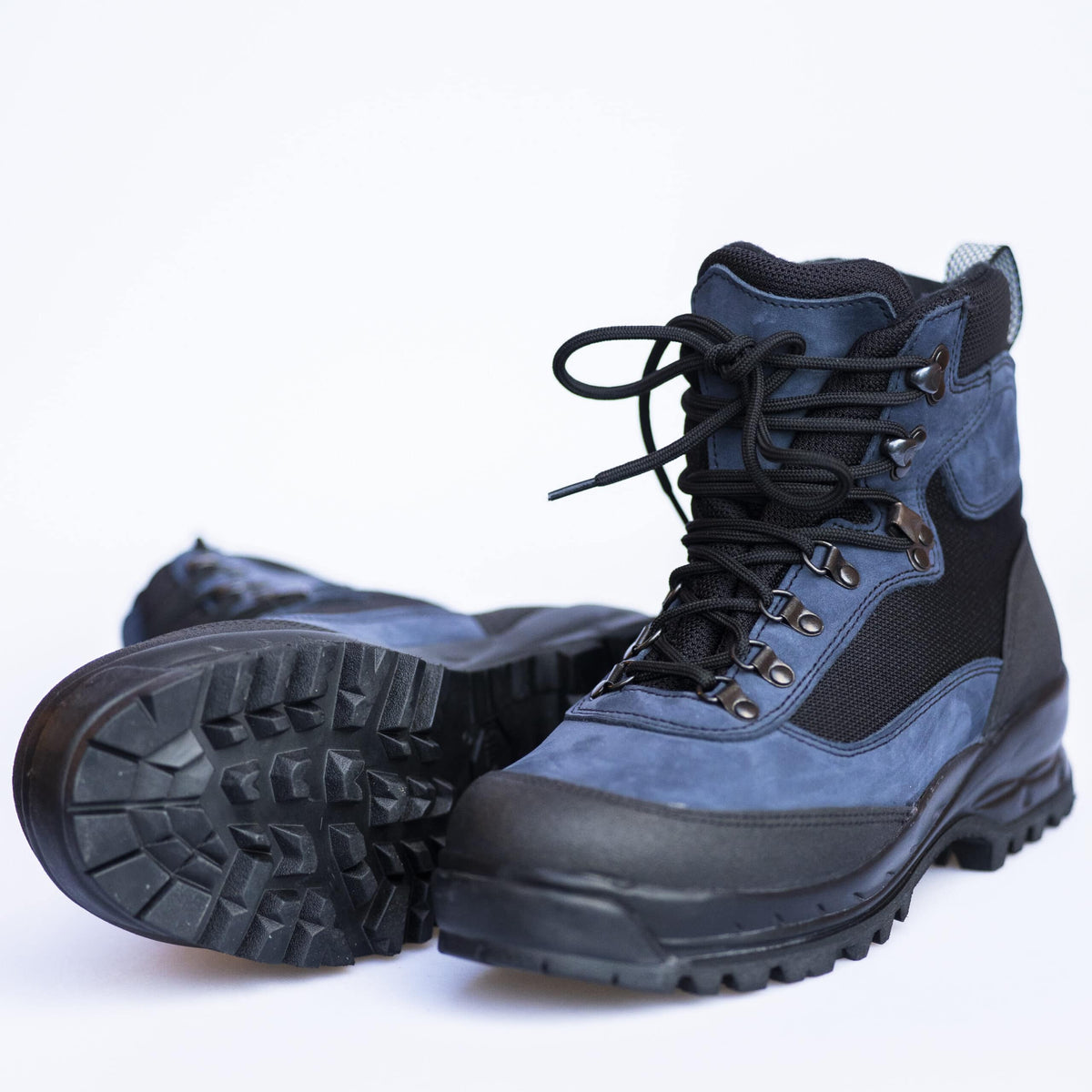 JOBOLT 550 Lichene Navy waterproof hiking boots — front view