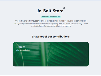 Together for a Greener Tomorrow: Celebrating 64 Trees Planted with Jo-Bolt Store!