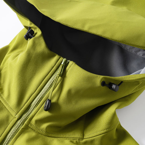 Soft Shell Hooded Windproof Jacket