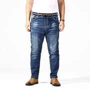 Plus Size Men's Loose Waist Jeans