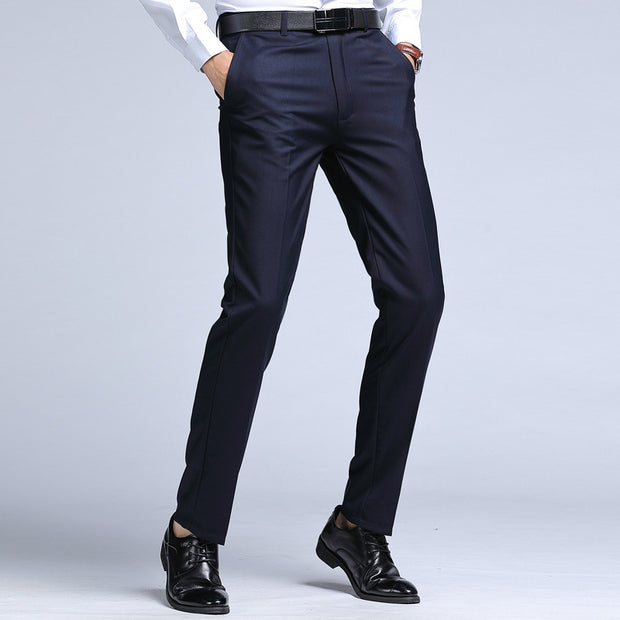 Men's Plus Size Trousers Business Suit Pants