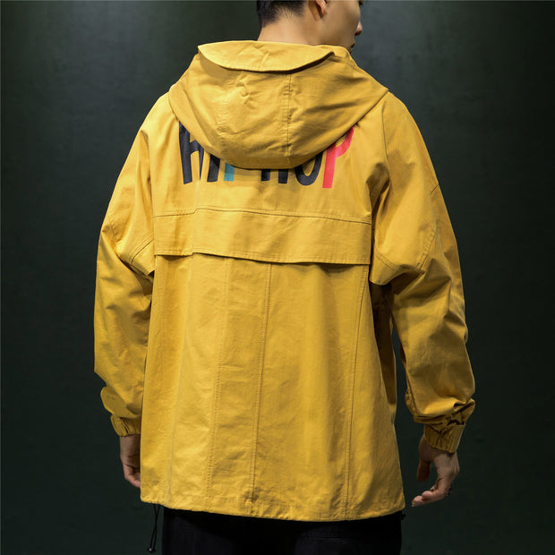 Oversize Hooded Loose Jacket