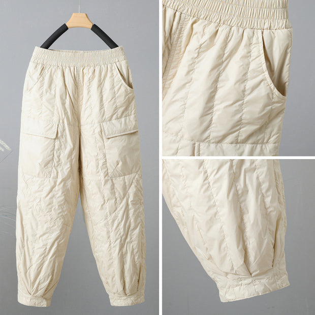 Windproof Quilted Pants