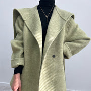 Thickened Alpaca Cape Coat