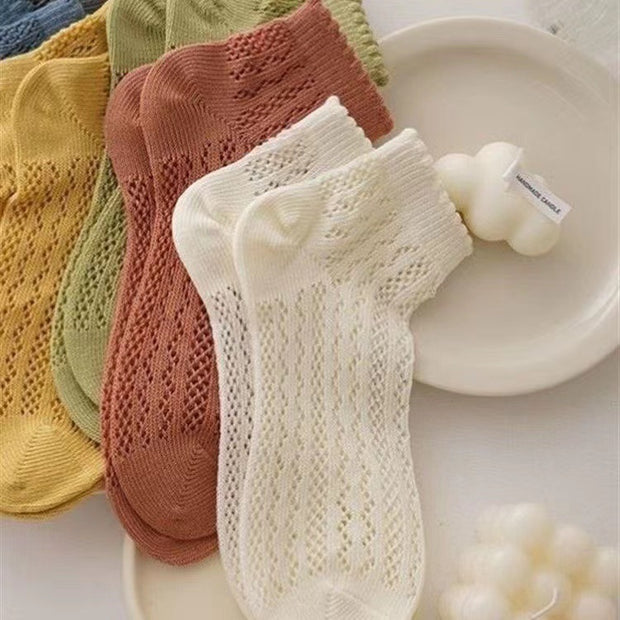 Hollow Mesh Breathable Socks