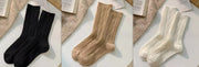 Women's Fashion Rhombus Wool Socks