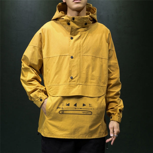 Oversize Hooded Loose Jacket