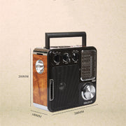 Full Band Elderly Retro Radio Antique Desktop