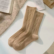 Women's Fashion Rhombus Wool Socks