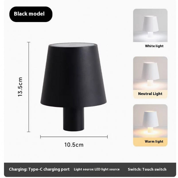 Led Creative Wine Headlight Charging Dimming