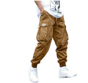 Plus Size Cargo Multi Pocket Men's Casual Pants