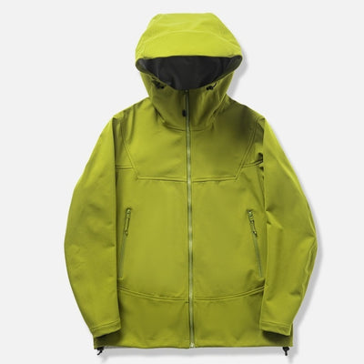 Soft Shell Hooded Windproof Jacket