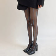 Vertical Pattern Tights