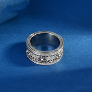 925 Sterling Silver Rotating Ring