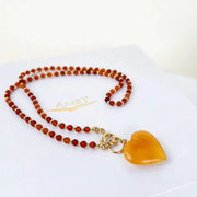 Love Baltic Amber Necklace