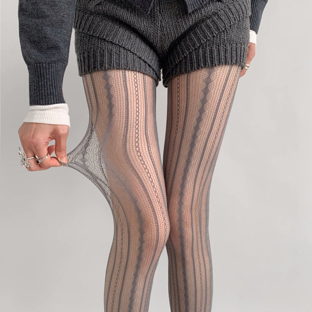 Lace Mesh Tights