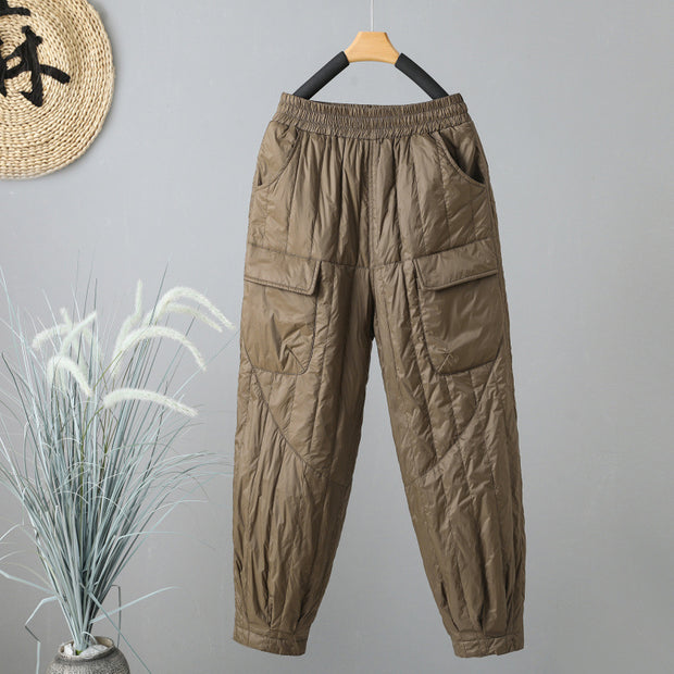 Windproof Quilted Pants