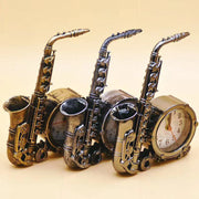 Saxophone Alarm Clock Creative Home Clock Decoration