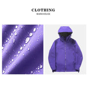 Soft Shell Hooded Windproof Jacket