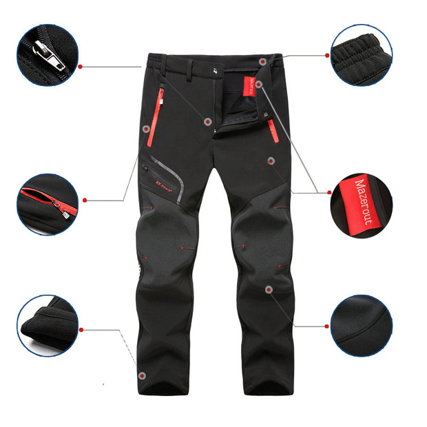 Plus Size Men's Hiking Pants