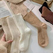 Women's Fashion Rhombus Wool Socks