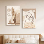 Abstract Line Character Mural - Jo-Bolt-Store