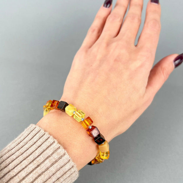 Amber Bracelet Colorful Cuba - Jo-Bolt-Store
