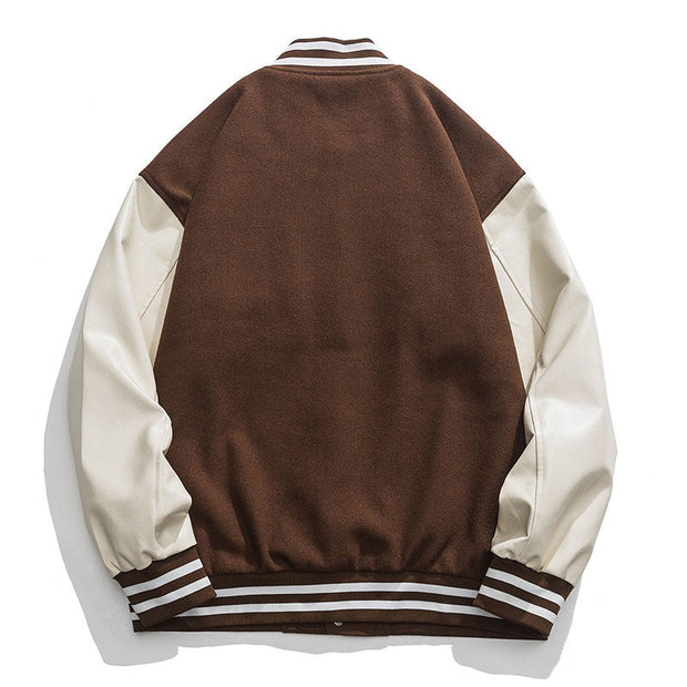 Baseball Uniform Bomber Jacket - Jo-Bolt-Store