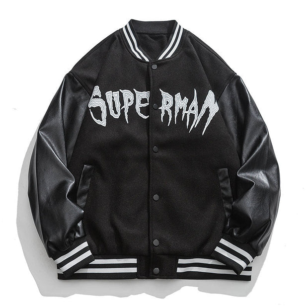 Baseball Uniform Bomber Jacket - Jo-Bolt-Store