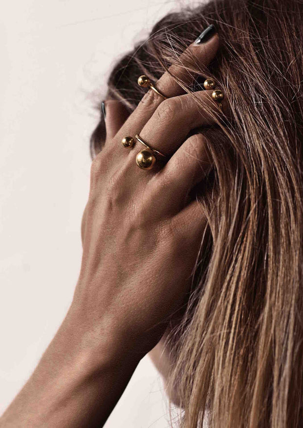 Big Bomb Multisize Ring - Gold