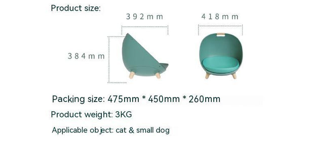 Cat Nest Four Seasons Universal Small Dog Pet Bed - Jo-Bolt-Store