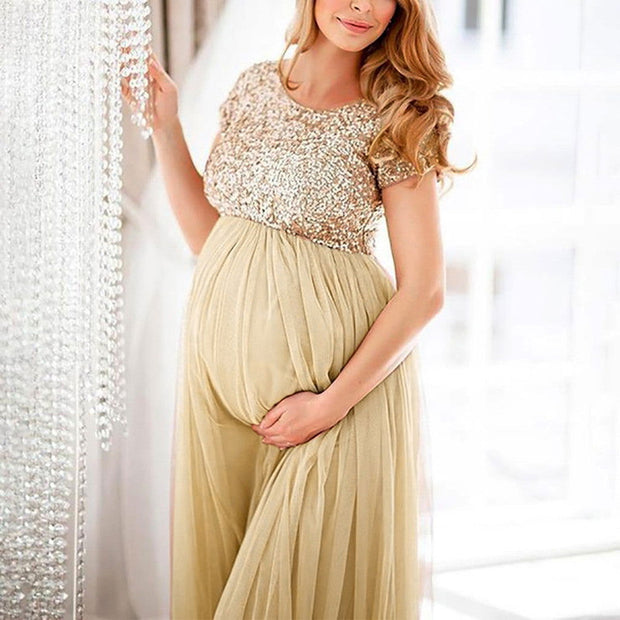 Chiffon Maternity Dress - Jo-Bolt-Store