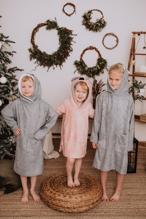Long-Sleeve Poncho KOALA - For KIDS (Size 122-150)