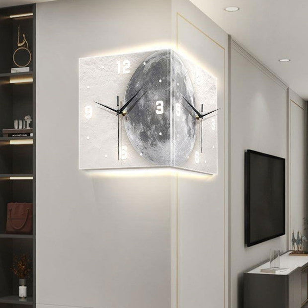 Double Sided Luminous Creative Clock - Jo-Bolt-Store