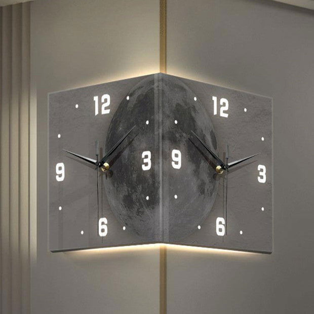 Double Sided Luminous Creative Clock - Jo-Bolt-Store