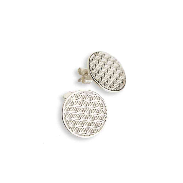 Flower Of Life Stud Earrings M
