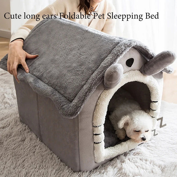 Foldable Pet Sleeping Bed House - Jo-Bolt-Store