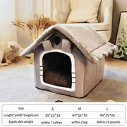 Foldable Pet Sleeping Bed House - Jo-Bolt-Store