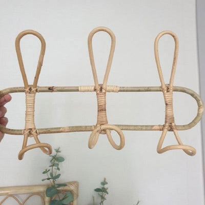 Hand made rattan clothes rack - Jo-Bolt-Store