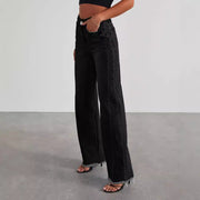 High Waist Wide Leg Jeans - Jo-Bolt-Store