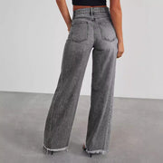 High Waist Wide Leg Jeans - Jo-Bolt-Store