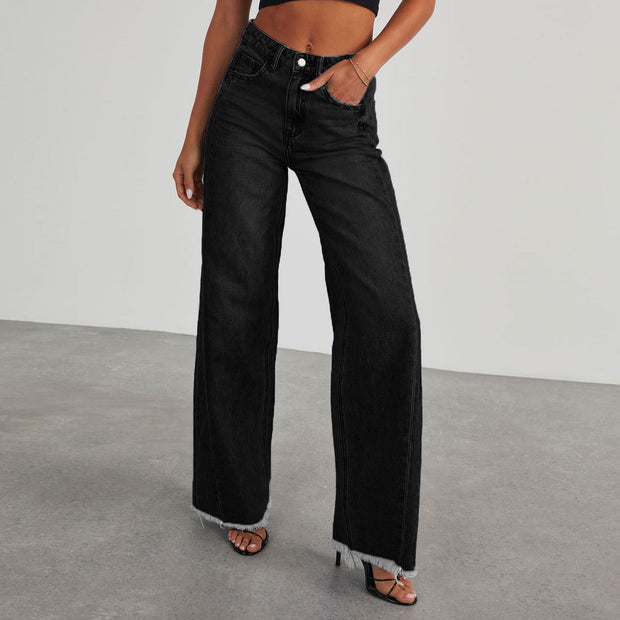 High Waist Wide Leg Jeans - Jo-Bolt-Store