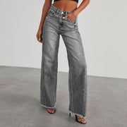 High Waist Wide Leg Jeans - Jo-Bolt-Store