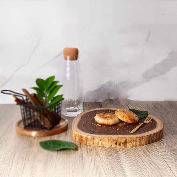 Home Fashion Acacia Wood Irregular Board - Jo-Bolt-Store