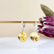 Amber Earrings, 925 Silver Dreams