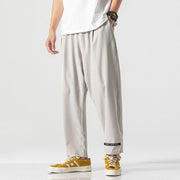 Japanese Large Size Thin Stretch Sports Cropped Trousers - Jo-Bolt-Store