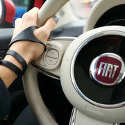 Leather Wrap Around Thumb Cuff bracelet - Jo-Bolt-Store