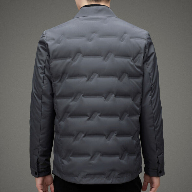 Lightweight Down Jacket Winter White Duck Down Warm Men's Short Coat - Jo-Bolt-Store